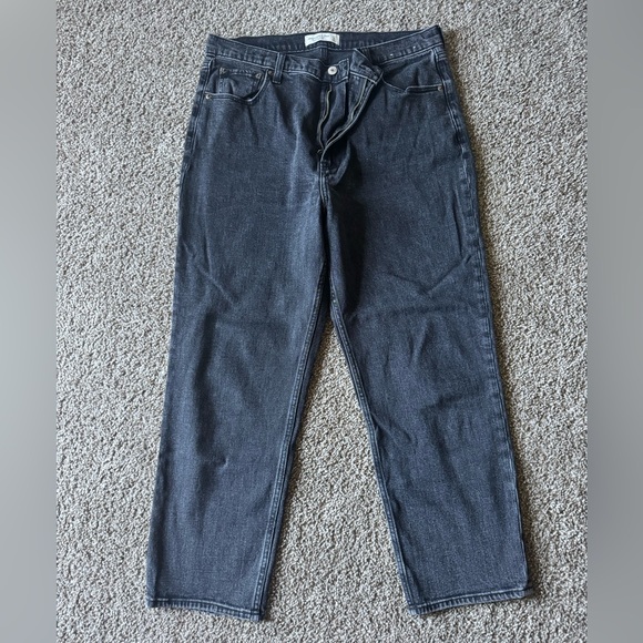 Abercrombie & Fitch Denim - Abercrombie & Fitch The Ankle Straight Ultra High Rise